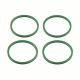 4 Turbocharger Pipe O Ring Gaskets Fits A1 For A3 1J0145117G 3C0145117
