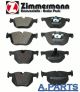 Zimmermann Brake Pad Set Complete Front Mercedes C63 AMG W221 C216