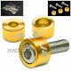 J2 ENGINE IGNITION DISTRIBUTOR METRIC CUP WASHER+BOLT/NUT KIT CD/CG/CS/BB GOLD