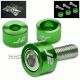J2 ENGINE IGNITION DISTRIBUTOR METRIC CUP WASHER+BOLT/NUT KIT CIVIC EG/EM GREEN