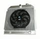For 55-57 Chevy Bel Air/ Nomad V8 MT ONLY 3 Core Performance RADIATOR+14