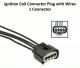 Ignition Coil Plug Wiring Connector Pig Tail 4 pin For Many Toyota 1.8L 2.4L I4