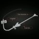 Manual Window Regulator for Peterbilt 348 349 357 359 362 378 379 385 Front Left
