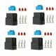 4x Honda S2000 F20 F22 3-Pin Ignition Coil Pack Connector Plug Housing