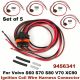 5 x Ignition Coil Wire Harness Connector Plug Kit For Volvo S60 S70 S80 V70 XC90