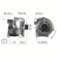 Alternator EB432G CAL15328GS 2543293A 553110RIB 2543221D CAL15328OS LRA03024