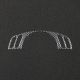 Carbon Fiber For X5 E53 2000-2006 Car Steering Wheel Button Cover,  Interior 9882
