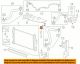 GM OEM 11-19 Cascada Cooling Radiator Components-Radiator Upper Bracket 13250318