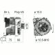 Alternator EB661G Ira 03 124 440237 CAL15378 CAL15378OS CAL15378RS 439652