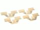 For 2007-2009 Volkswagen Jetta City Brake Pad Clip Rear Textar 27818NY 2008