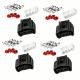4 Set Ignition Coil Plug Connector Kit For 90980-11885 Toyota Lexus Camry Yaris