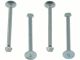 For 1982-1984 Mazda B2200 Brake Spring Hold Down Pin Rear 68721SMGK 1983