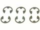 For 1982-1984 Mazda B2000 Drum Brake Shoe C-Washer Rear 43458PYJM 1983