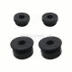 4x Bottom Radiator Lower Mount Rubber Cushion Bushing For Honda CRV Civic Accord