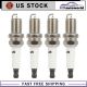 For 2008-2010 Mitsubishi Outlander 2.4L l4 4pc Iridium & Platinum Spark Plugs