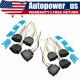 FOR Audi A4 VW 8 Pack Ignition Coil Connector Harness Plugs Wiring W/Terminals