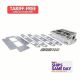 The Blower Shop 2530,  One Intake Manifold SBC Std. Port Polished Performance Par