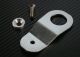 Silver JDM Aluminum Radiator Stay Mount Bracket Gasket Screw for 96-00 Civic EK