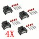 New 4x Ignition Coil Plug Connector For Toyota Lexus Camry Yaris