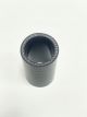 BLACK 38MM 3-PLY SILICONE STRAIGHT INTAKE/INTERCOOLER/TURBO PIPE HOSE 1 1/2
