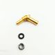 For Jaguar Land Rover Thermostat Water Outlet Tube Connector Kit 3.0 V6 5.0 V8