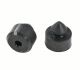 1999-2004 Ford Mustang Front Radiator Suppert to Hood Lid Rubber Bumpers Guards