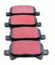 Rear Ceramic Brake Pad Set for 2000-2007 Toyota Avalon 2001-2008 Toyota Solara
