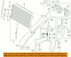 FORD OEM A/C AC Condenser/Compressor/Line-Hose & Tube Assembly Valve 6L1Z19D701C