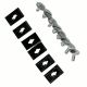 90674-TY2-A01 New 14x Engine Cover Lower Pin Screw For Honda CR-V Civic Accord