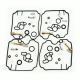 New Listing4x Carburetor Repair Kit Rebuild Sets for Yamaha XJ 600 XJ600N XJ600S DIVERSION