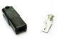 GM 1955-1976 Male 1 Way Black Nylon Wire Wiring Harness Connector Housing NOS