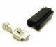 GM 55-76 Female 1 Way Nylon Wire Wiring Harness Connector Housing Pin Notch NOS