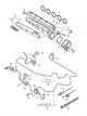 Genuine AUDI RS3 Sportback Lim. RSQ3 Intake Manifold - Upper Part 07K133201AG