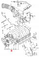 Genuine AUDI A5 S5 Coupe Sportback A6 Variable Intake Manifold 079133185BM