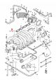 Genuine AUDI RS4 Avant quattro Cabrio 8EC Variable Intake Manifold 079133185AS