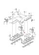 Genuine AUDI A8 S8 quattro Q7 4E2 4E8 4LB Intake Manifold Right 057129712N