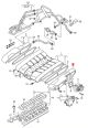Genuine VW Phaeton 3D1 3D2 3D3 3D4 3D6 3D7 3D8 Intake Manifold Left 07C133263S
