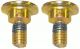 2 Front or Rear Brake Disc Mounting Lock Set Screw with Loctite 1981-03 Mercedes