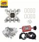 LS1 Carb Intake Kit - Edelbrock Victor Jr Intake/MSD 6014 Ignition/QFT HR-750