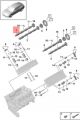 Genuine PORSCHE Panamera 97A Camshaft Inlet Cylinders 1-4 9A710900700