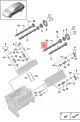 Genuine PORSCHE Panamera 97A Camshaft Outlet Cylinder 5-8 9A710900801