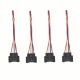 4X Ignition Coil Pigtail Connector Repair Harness Kit for Toyota Yaris Prius xA