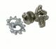 1963-1974 Corvette Screw Set Distributor Point And Condenser W/ Washers