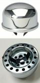 CHROME BREATHER PUSH IN OIL FILLER CAP SBC 283 327 350 RAT ROD HOT ROD A99