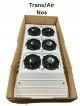 Trans/Air Rooftop A/C Condenser 6 - 10'' Fans R120 New old Stock 302200-01