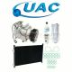 UAC AC Compressor & Component Kit for 2001 Honda Civic - Heating Air dg