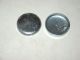 Two 2) Steel Shallow Cup Expansion Plugs,  1-1/4