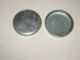 Two 2) Steel Shallow Cup Expansion Plugs,  2-3/16