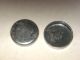 Two 2) Shallow Cup Steel Expansion Plugs,  1-1/2