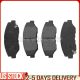 4Pcs Front Ceramic Brake Pads 12Pcs Pad Accessories Set Fit for Honda Accord